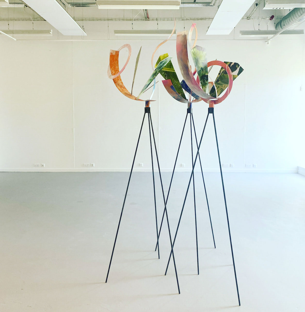 It’s Going to Be Okay 2022 Reclaimed steel and aluminium, metal paint, reclaimed