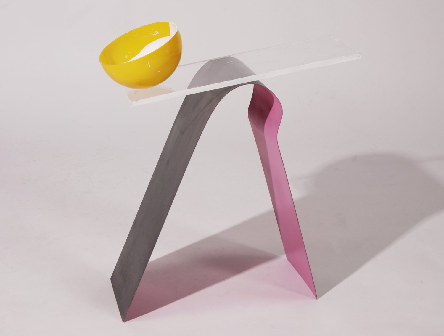 Chain Reaction 2019 Perspex, steel and paint 48 x 44 x 25 cm&nbsp;